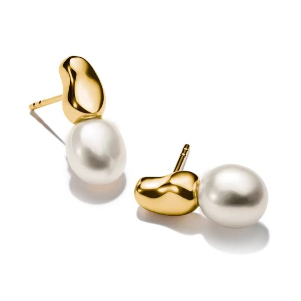Thomas Sabo - Örhängen Pärla Stift Guld