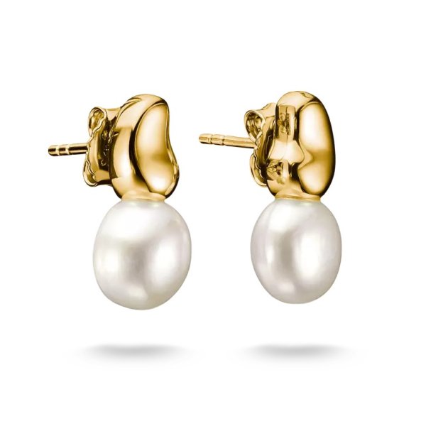 Thomas Sabo - Örhängen Pärla Stift Guld