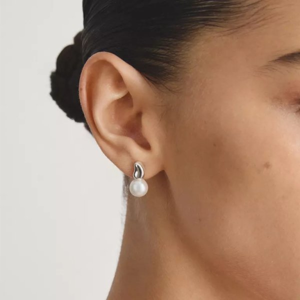 Thomas Sabo - Örhängen Pärla Stift Silver