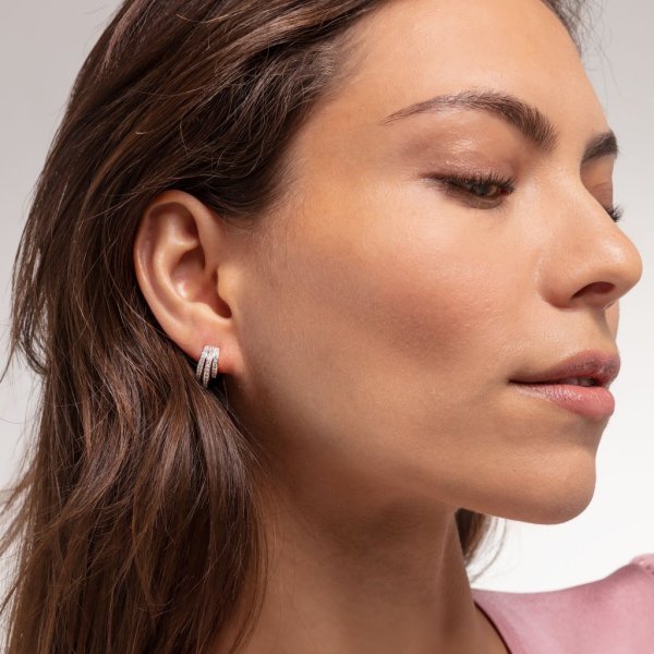 Thomas Sabo - Örhängen Ringar Trio Silver