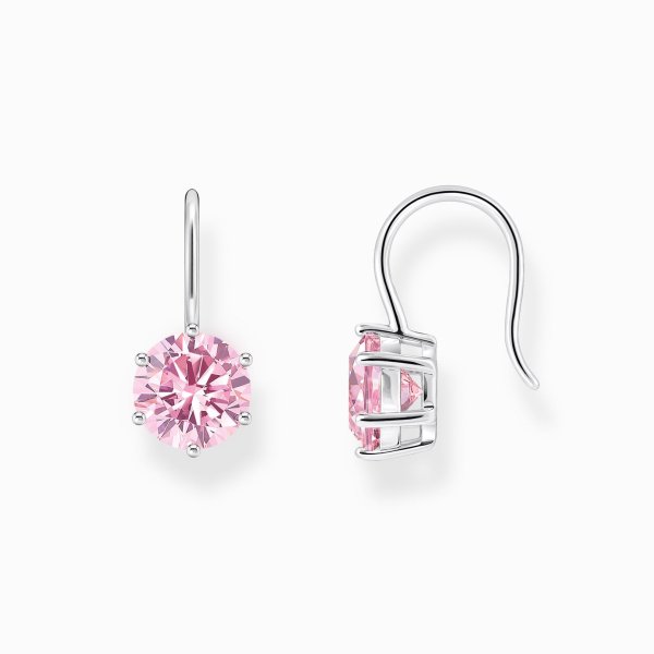 Thomas Sabo - Örhängen Krok Tiffany Rosa