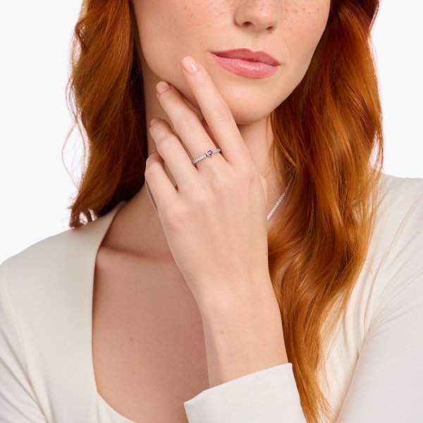 Thomas Sabo - Ring Hjärta Silver