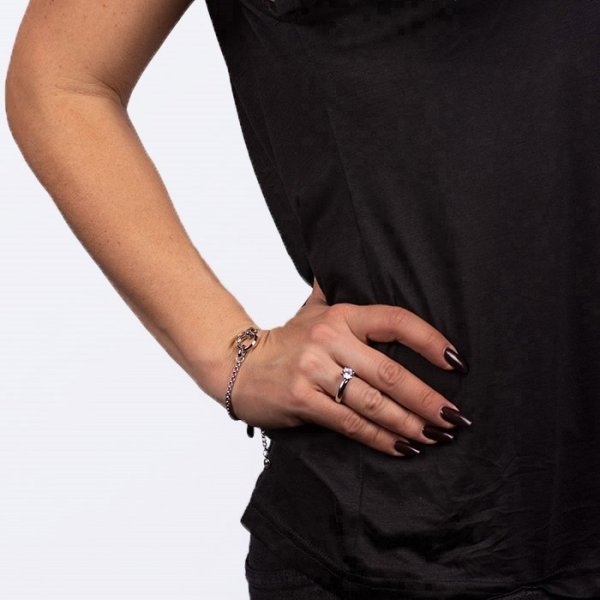 Astrid & Agnes - Ring Gaia Enya Stål