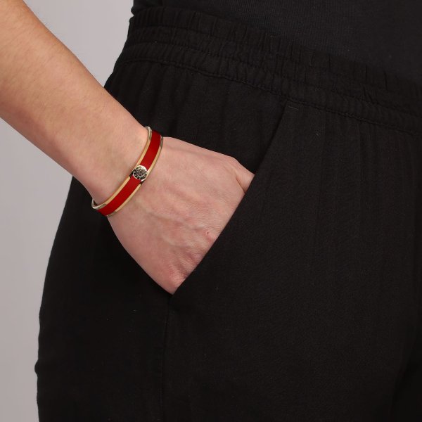 Dyrberg/Kern - Armband Pennika Guld Korall