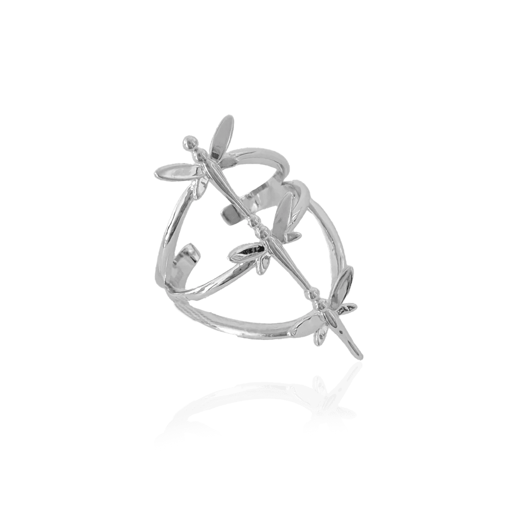 Product Image for Ioaku - Ring Dragonfly Long Stål